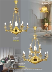 catalogue và bảng giá đèn trang trí SANO 17