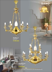 catalogue và bảng giá đèn trang trí SANO 18