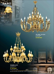 catalogue và bảng giá đèn trang trí SANO 19