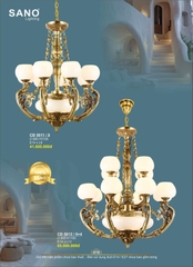 catalogue và bảng giá đèn trang trí SANO 21