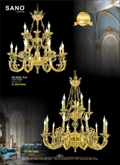 catalogue và bảng giá đèn trang trí SANO 23