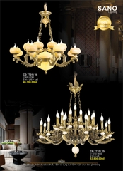 catalogue và bảng giá đèn trang trí SANO 24