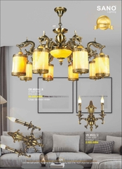 catalogue và bảng giá đèn trang trí SANO 28