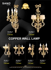 catalogue và bảng giá đèn trang trí SANO 29