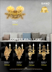 catalogue và bảng giá đèn trang trí SANO 30