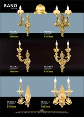 catalogue và bảng giá đèn trang trí SANO 35