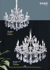 catalogue và bảng giá đèn trang trí SANO 48