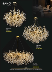 catalogue và bảng giá đèn trang trí SANO 49