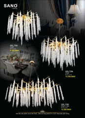 catalogue và bảng giá đèn trang trí SANO 51