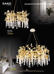 catalogue và bảng giá đèn trang trí SANO 55
