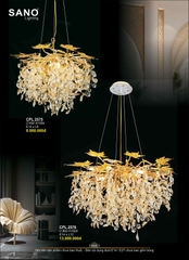 catalogue và bảng giá đèn trang trí SANO 57