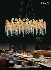 catalogue và bảng giá đèn trang trí SANO 60