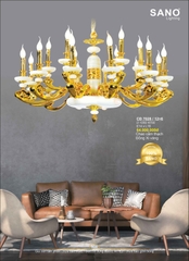 catalogue và bảng giá đèn trang trí SANO 7