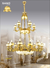catalogue và bảng giá đèn trang trí SANO 8