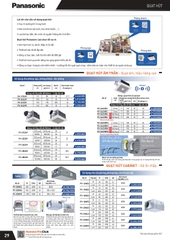 catalogue và bảng giá thiết bị điện Panasonic 31