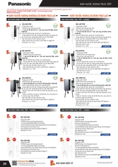 catalogue và bảng giá thiết bị điện Panasonic 41