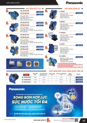 catalogue và bảng giá thiết bị điện Panasonic 44
