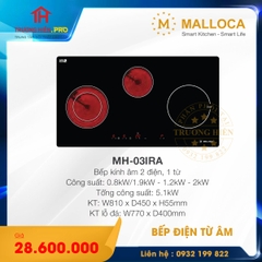 Bếp điện từ Malloca MH 03IRA