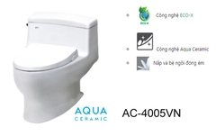 BỒN CẦU 1 KHỐI NẮP CƠ INAX AC-4005+CW-S15VN