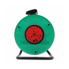 Ổ cắm kéo dài quay tay Rulo chống xoắn dây 30m LiOA QTX3025