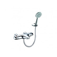 Sen tắm nhiệt độ FIORE, công nghệ van nhiệt SMA, kèm bát sen massage 3 chế độ TOTO-TX449SFMBR