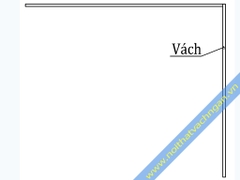 Vách ngăn mặt bàn nỉ VMB04N17