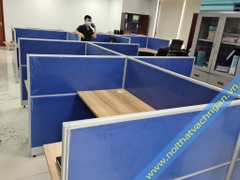 Vách ngăn bàn làm việc nỉ-nỉ VNB02NN