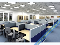 Vách ngăn bàn làm việc nỉ-nỉ VNB02NN