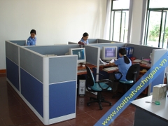 Vách ngăn bàn làm việc nỉ-nỉ VNB02NN