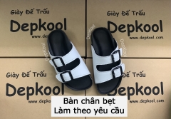 Dép 2 khóa BÀN CHÂN BẸT- Làm theo tình trạng chân