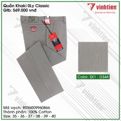 Quần KaKi Size Đại 0Ly Classic 569 Vĩnh Tiến - SX1-D344