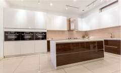 Các Mẫu tủ bếp gỗ công nghiệp hiện đại hót nhất năm 2019