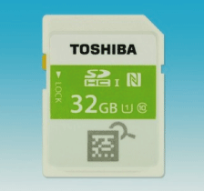Toshiba ra mắt chiếc thẻ nhớ đầu tiên trên thế giới tích hợp NFC