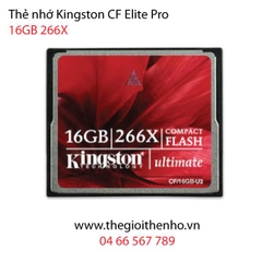 Thẻ nhớ Kingston CF Ultimate 16GB 266x 40MB/s