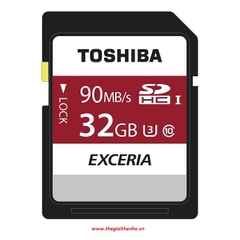 Thẻ nhớ Toshiba Exceria SDHC 32GB 90MB/s