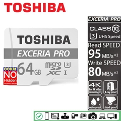 Thẻ nhớ Micro SDXC Toshiba 64GB 95/80MB/s