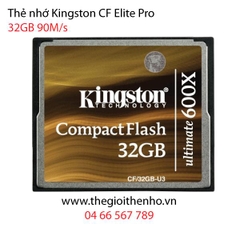 Thẻ nhớ Kingston CF Ultimate 32GB 600x 90MB/s