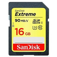 THẺ NHỚ SANDISK SDHC EXTREME 16GB 90MB/S