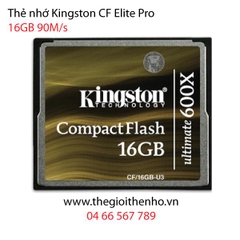 Thẻ nhớ Kingston CF Ultimate 16GB 600x 90MB/s