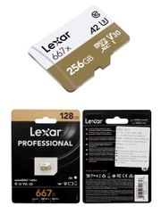 Thẻ nhớ 256GB Micro SDXC Lexar 667X 100MB/s