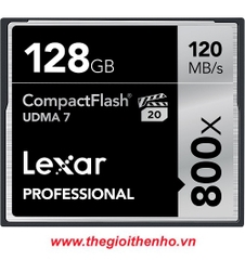 Thẻ nhớ 128GB CF Lexar Professional 800X 120M/s
