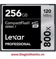 Thẻ nhớ 256GB CF Lexar Professional 800X 120M/s