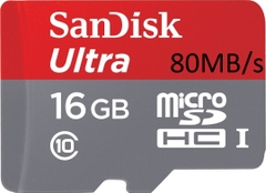 THẺ NHỚ SANDISK MICRO SDHC ULTRA III 16GB 80MB/S