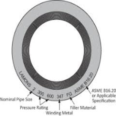 Gioăng làm kín vòng xoắn – Gioăng làm kín nồi hơi – Gioăng làm kín chuyên dùng – Gioăng làm kín – Gasket Chì, Spiral Wound Gasket 1, Gasket vòng xoắn hay Gasket Vòng đệm, gioăng vòng xoắn, Gioăng làm kín vòng xoắn