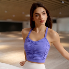 Áo tập xếp ly phồng BRA5123 beYoga