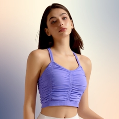 Áo tập xếp ly phồng BRA5123 beYoga