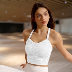 Áo tập xếp ly phồng BRA5123 beYoga