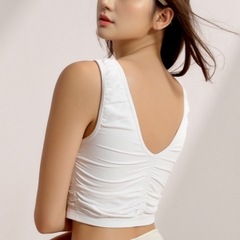 Áo tập tanktop xếp ly TNK5122 beYoga