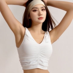 Áo tập tanktop xếp ly TNK5122 beYoga