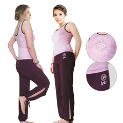 Bộ tập yoga ba lỗ dây rút Lynk's Clothes
